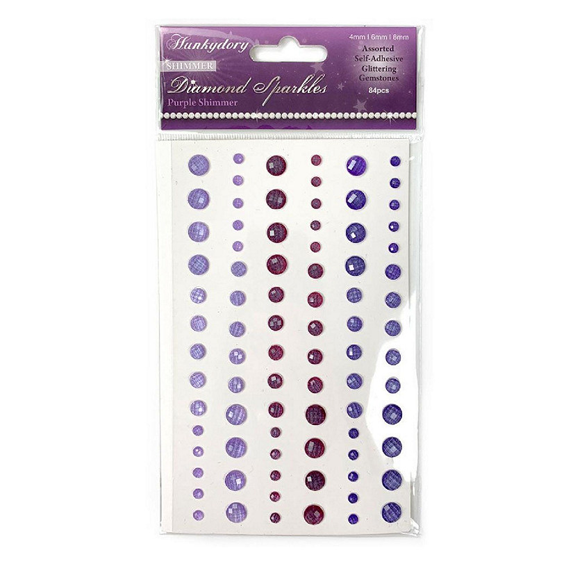 Hunkydory Crafts Diamond Sparkles Shimmer Gemstones - Purple Shimmer Image