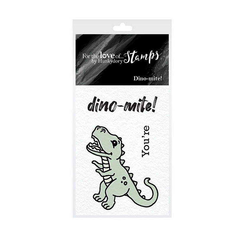 Hunkydory Crafts For the Love of Stamps  Dinomite Image
