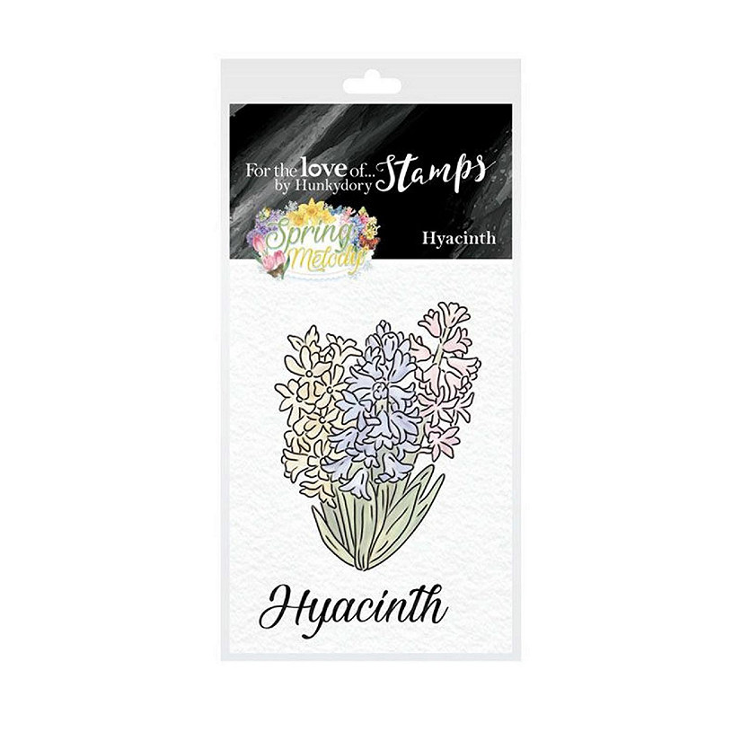 Hunkydory Crafts For the Love of Stamps  Mini Stamps  Hyacinth Image