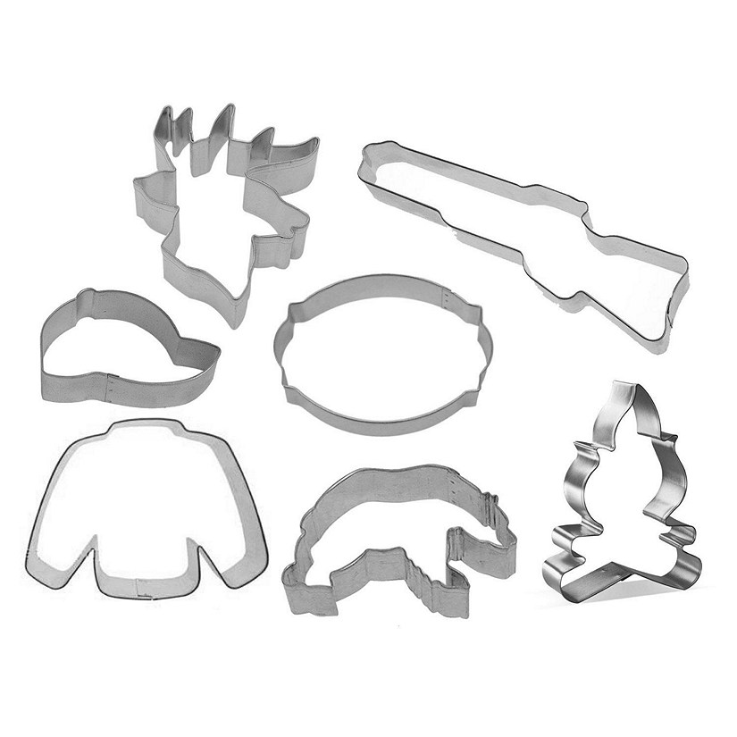 Hunting 7 Piece Cookie Cutter Set Image