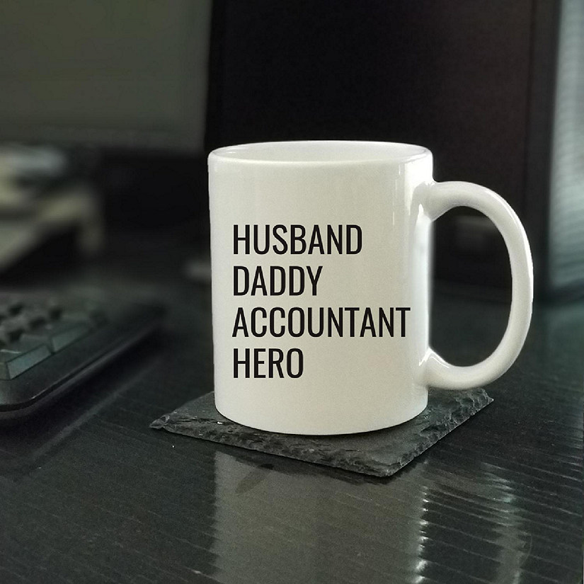 Husband Daddy Accountant Ceramic Mug Image