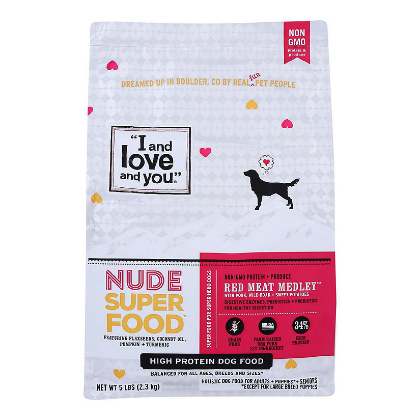 I and Love and You Red Meat Medley - Grain Free - Case of 3 - 5 lb. Image