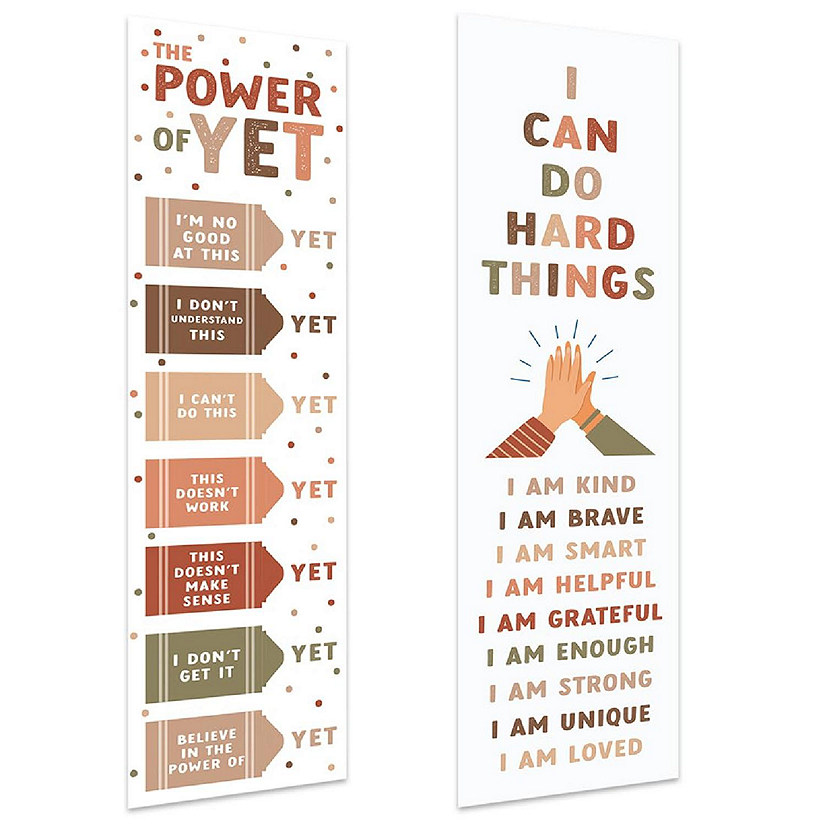 I Can Do Hard Things Banner 2PC - 13 x 48 Inch Image