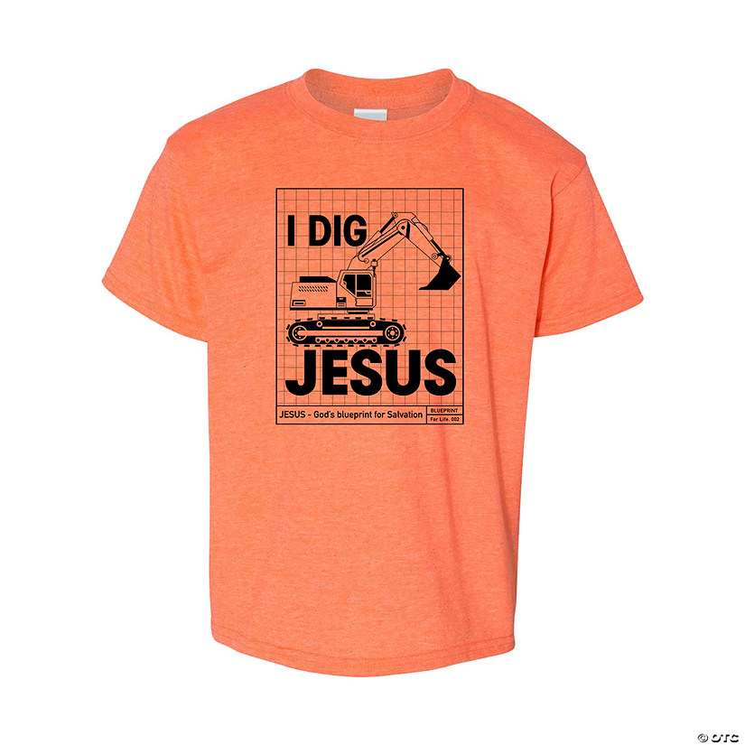 I Dig Jesus Youth T-Shirt Image