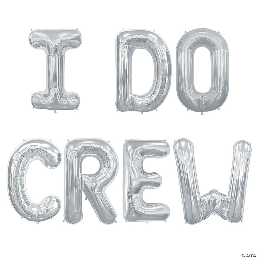 I Do Crew Balloon Kit &amp;#8211; 7 Pc. Image