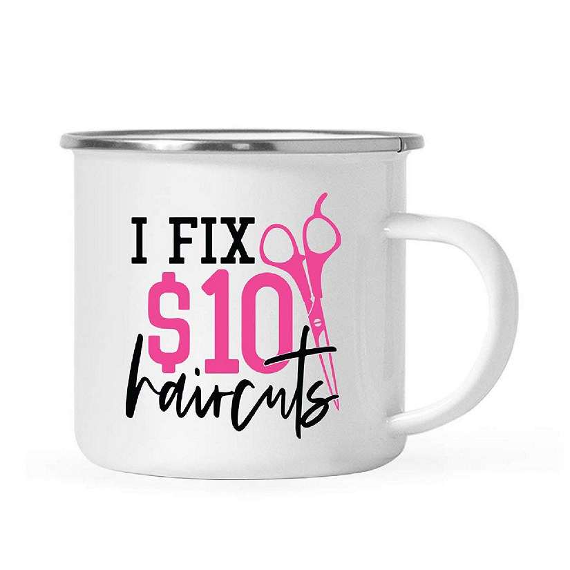 I Fix $10 Haircuts 11oz Campfire Mug Image