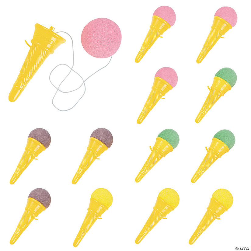 Ice Cream Cone Shooter 12 Pc Oriental Trading