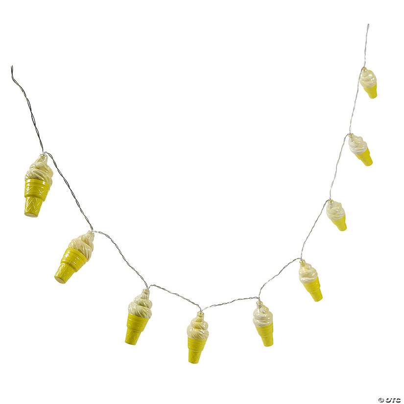 Ice Cream Cone String Lights Oriental Trading