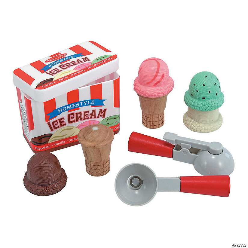 Ice Cream Scoop Set Play Food Toy Image