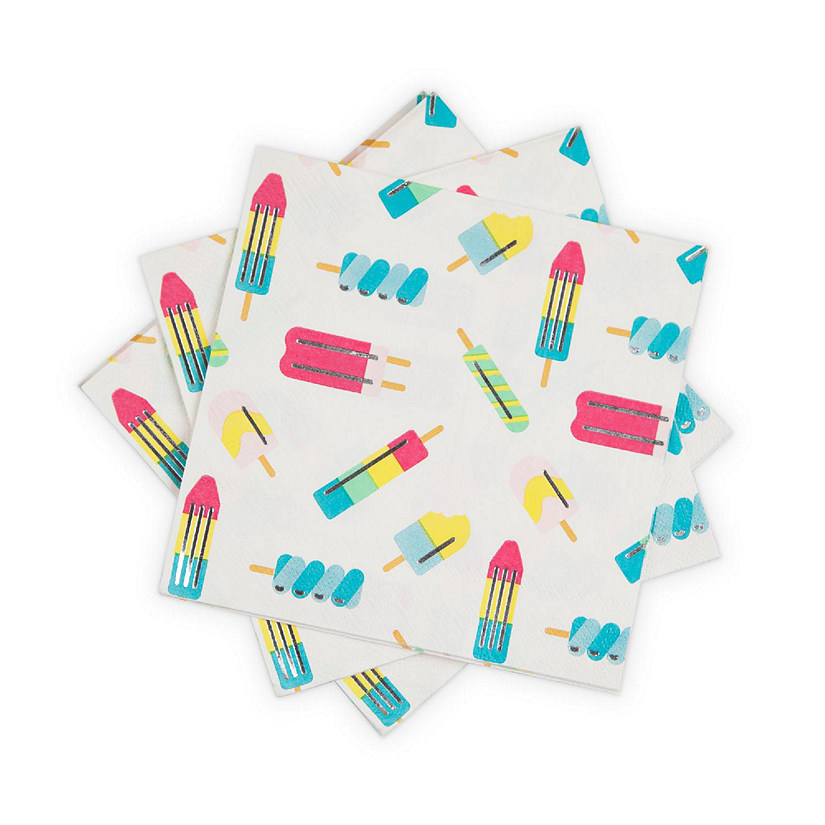 Ice Lolly Dinner Napkin Image