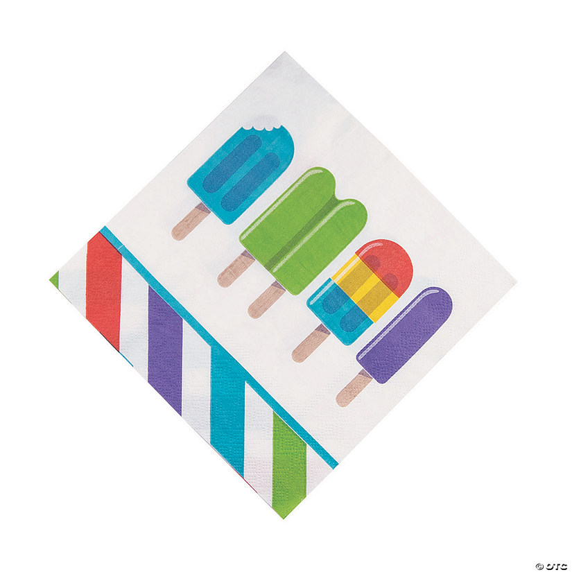 Ice Pop Party Luncheon Napkins - 16 Pc. Image