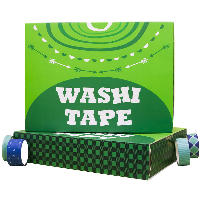 Ieebee Washi Tape Set 60/Rolls-Element Geometry Image