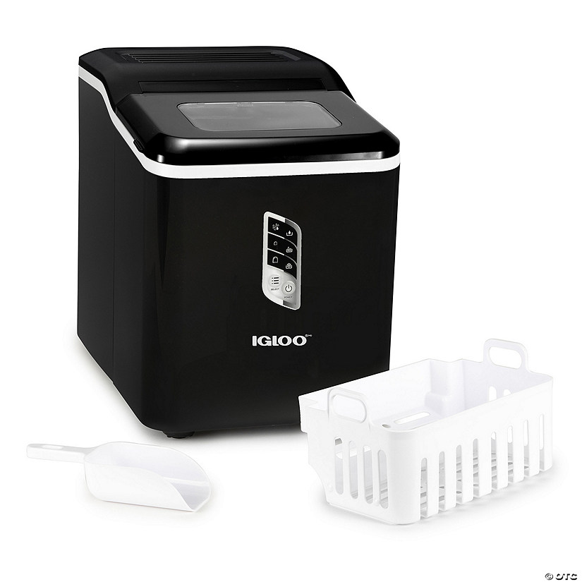 Igloo Automatic SelfCleaning 26Pound Ice Maker, Black Oriental Trading