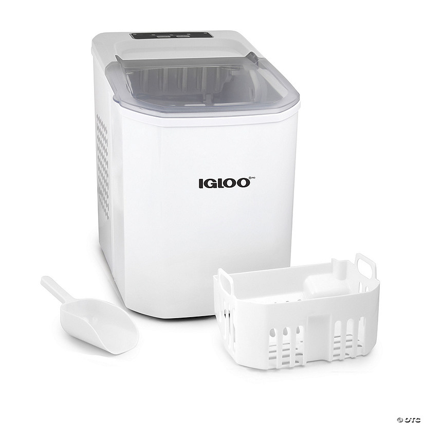 Igloo Automatic SelfCleaning 26Pound Ice Maker, White