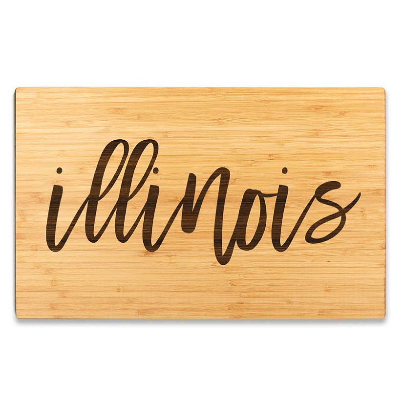 Illinois Bamboo Board 17.75x11 Image