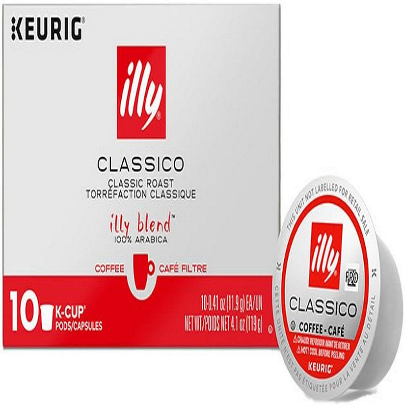 Illy Classico Medium Roast Coffee Keurig® KCup® Pods 10ct Oriental