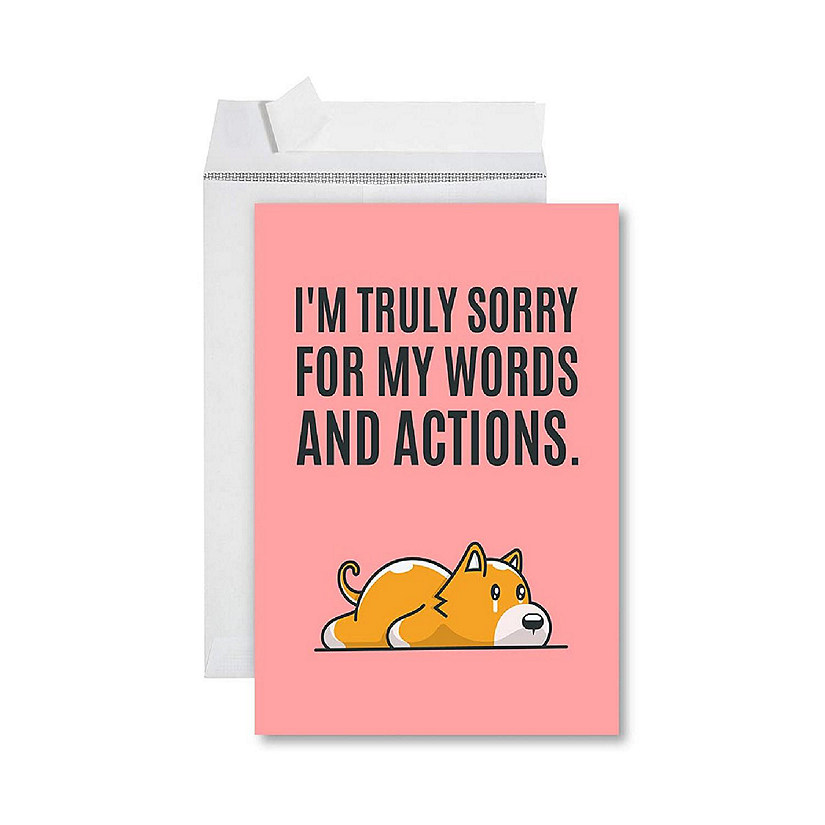 I'm Truly Sorry Card 8.5x11IN Image
