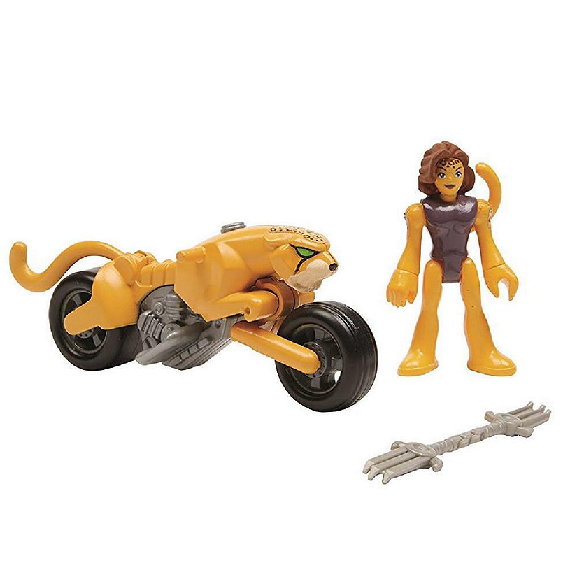 Imaginext Wonder Woman Cheetah & Cycle Action Figures Fisher-Price Image