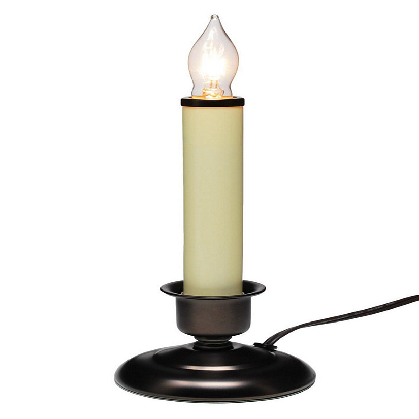 IMC Cape Cod Electric Candle w Steady Lighting Antique Bronze 9.5 Qty