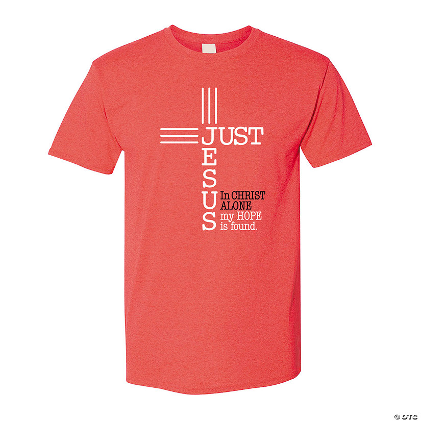 In Christ Alone Adult&#8217;s T-Shirt Image