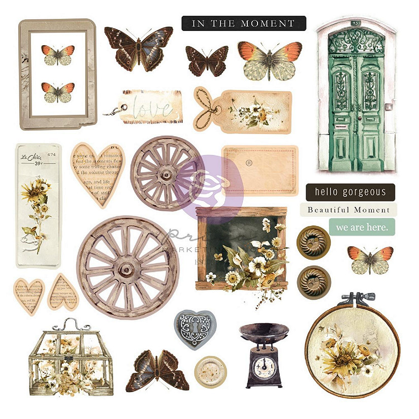 In The Moment Cardstock Ephemera 60/Pkg Image