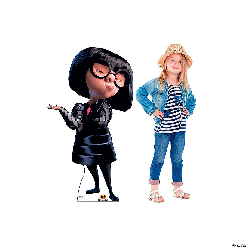 Incredibles 2&#8482; Edna Mode Life-Size Cardboard Stand-Up Image