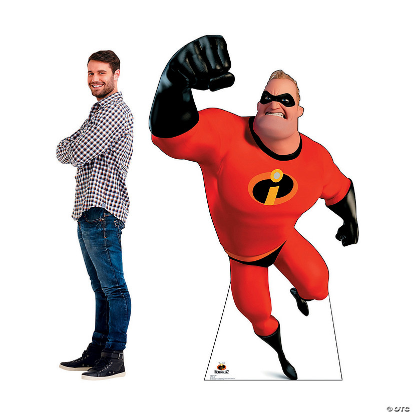 Incredibles 2&#8482; Mr. Incredible Life-Size Cardboard Stand-Up Image