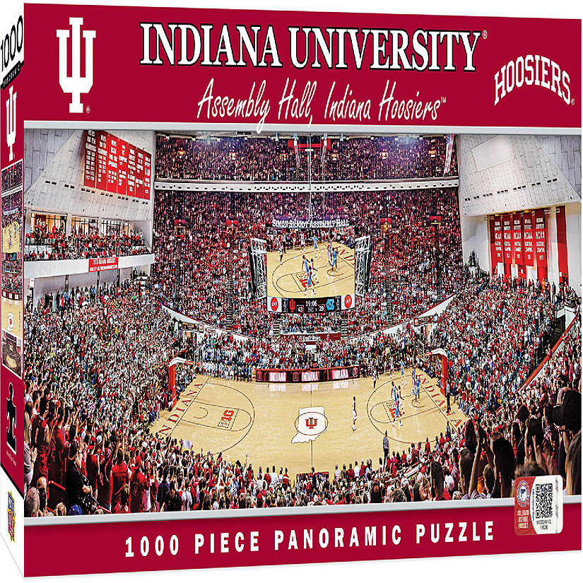 Indiana Hoosiers - 1000 Piece Panoramic Jigsaw Puzzle Image