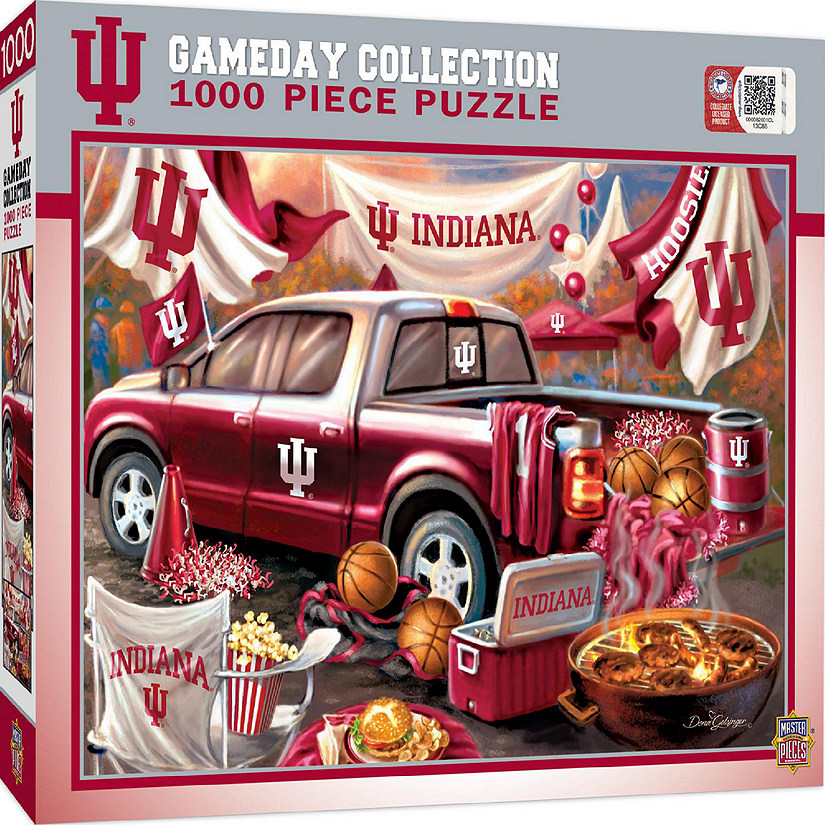 Indiana Hoosiers - Gameday 1000 Piece Jigsaw Puzzle Image