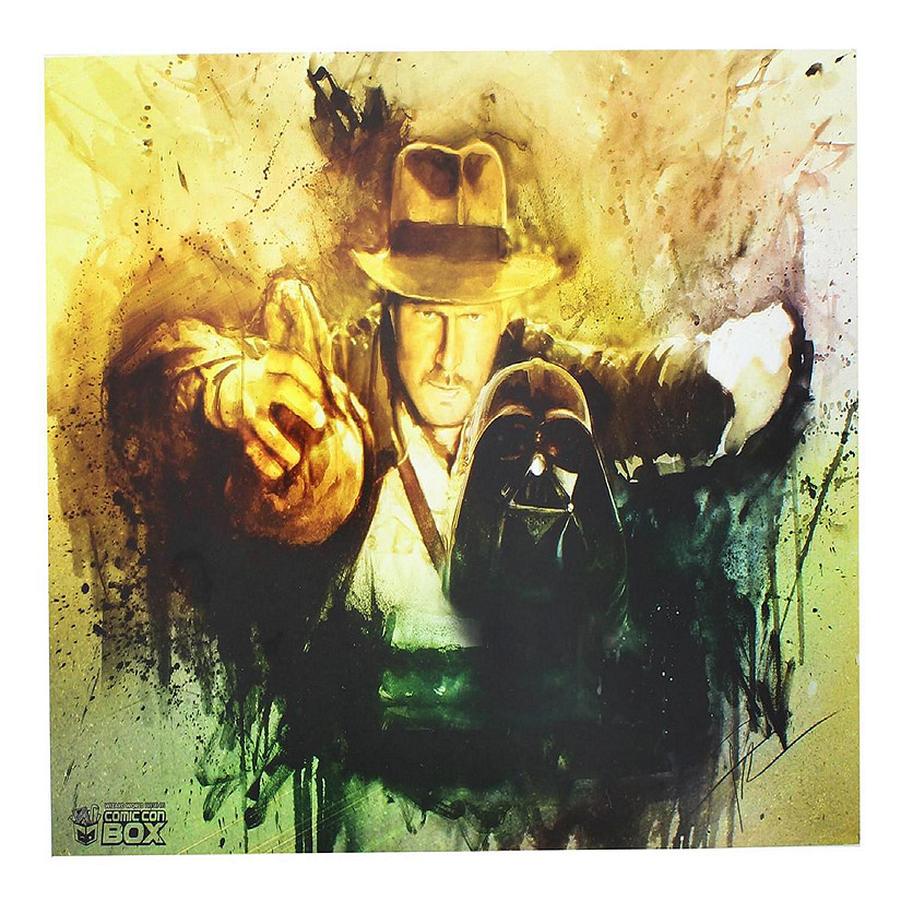 Indiana Jones/ Star Wars Limited Edition 8x10 Art Print by Rob Prior Image