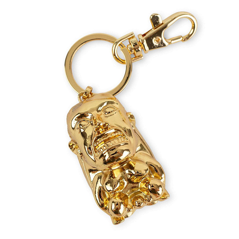 Indiana Jones and The Raiders Of The Lost Ark Golden Idol 3D Metal Keychain Image
