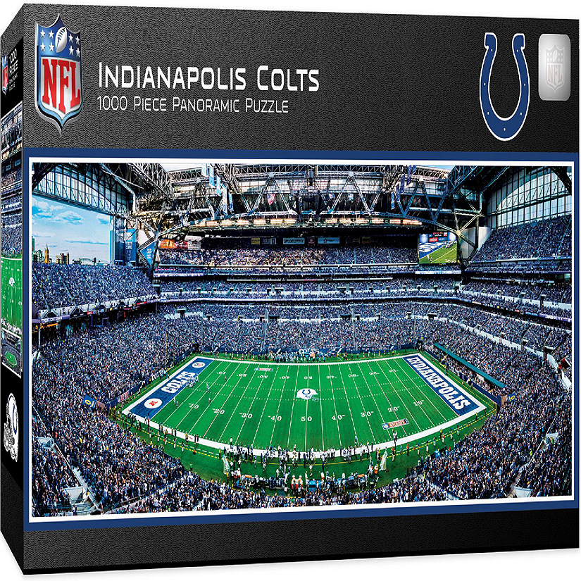 Indianapolis Colts - 1000 Piece Panoramic Jigsaw Puzzle Image