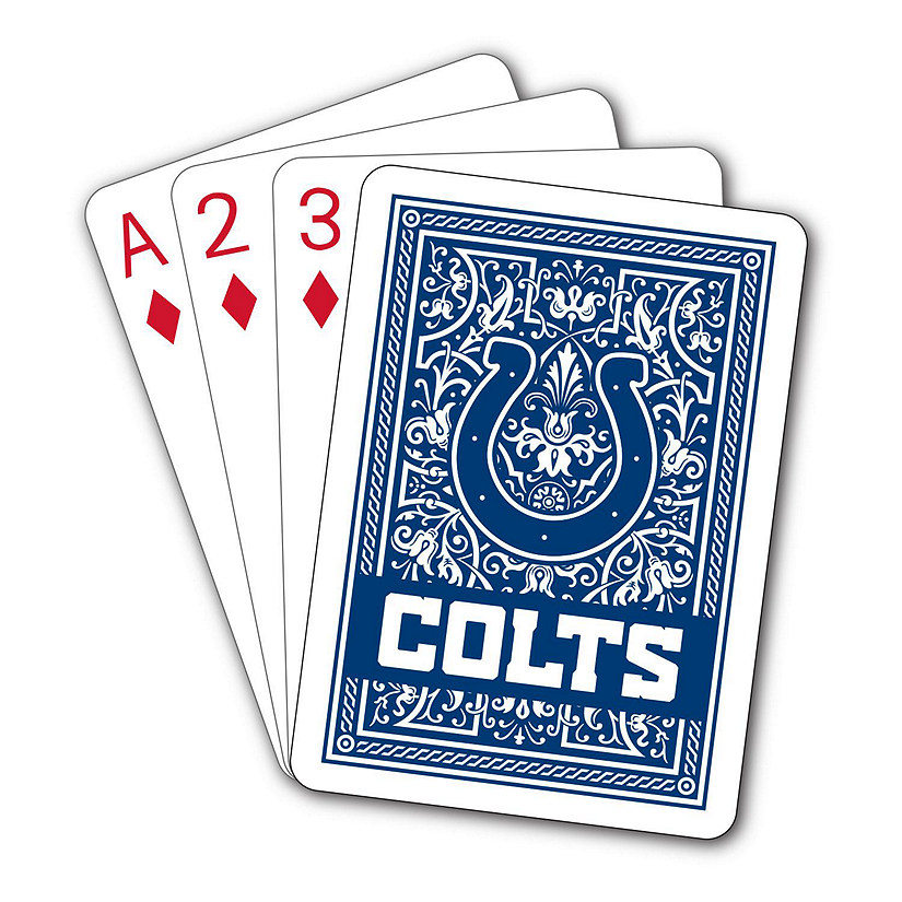 Indianapolis Colts NFL Team Playing Cards Image