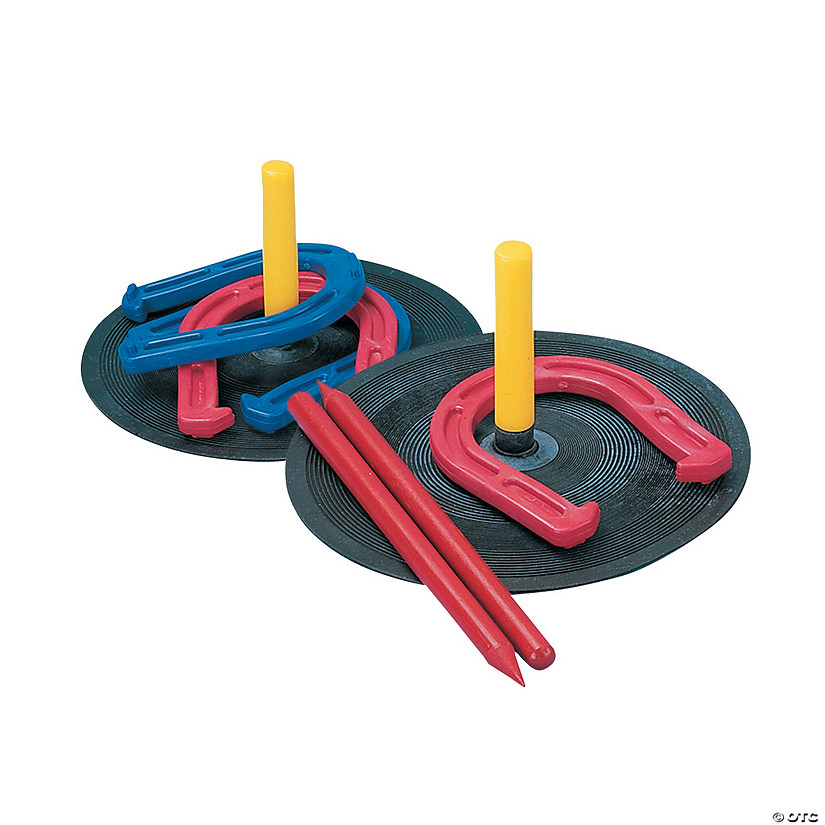 Indoor Outdoor Horseshoe Set Oriental Trading