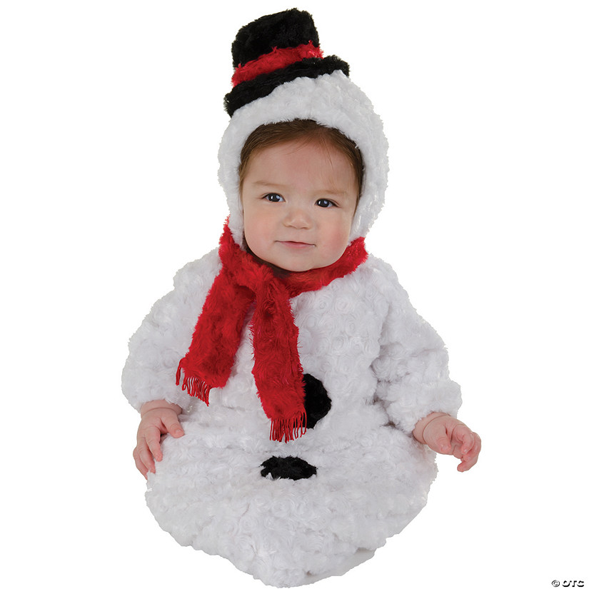 Infant Snowman Bunting Costume Image