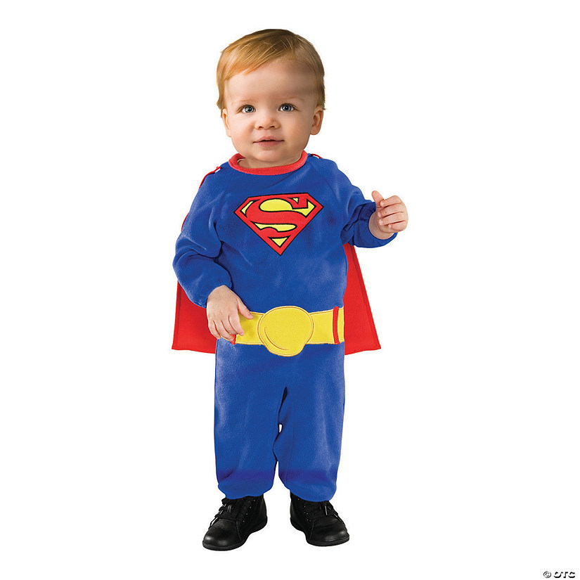 Infant Superman Romper Costume Image