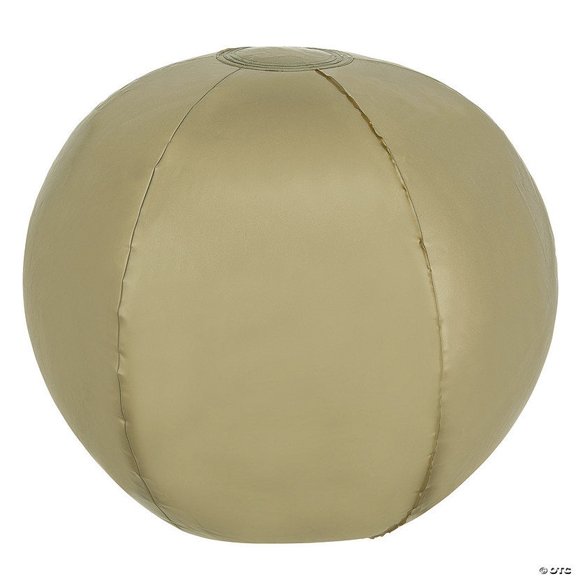 Inflatable 11" Gold Medium Beach Balls Discontinued