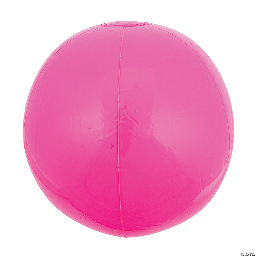 Inflatable 11" Pink Medium Beach Balls Discontinued