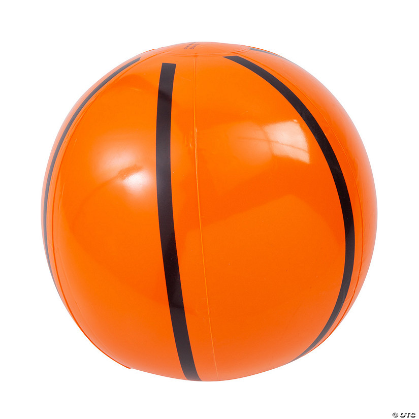 Inflatable 9" Basketballs - 12 Pc. Image