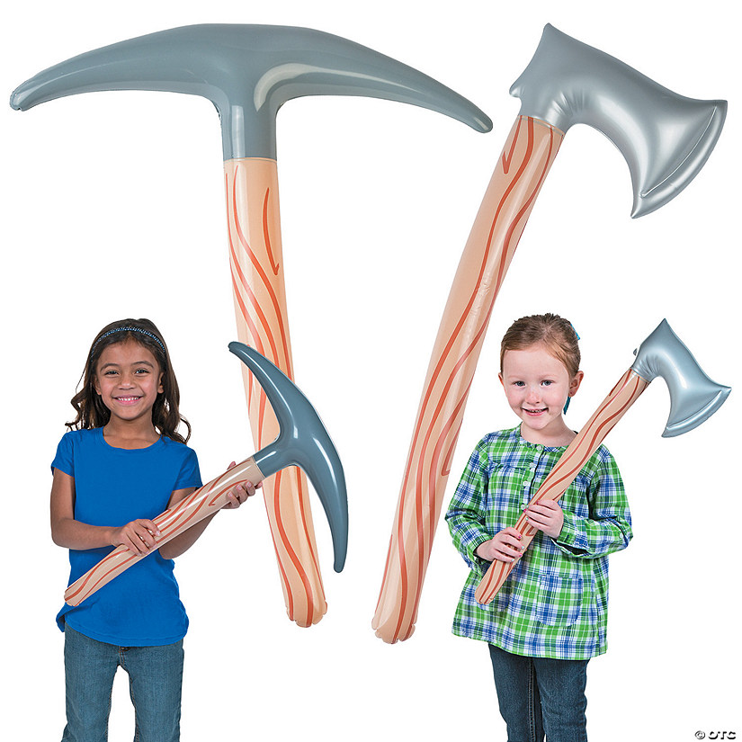 Inflatable Axes Kit - 24 Pc. Image