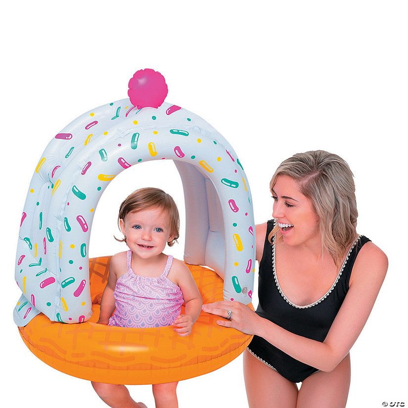 Inflatable BigMouth<sup>&#174;</sup> Ice Cream - Lil&#8217; Canopy Float Image