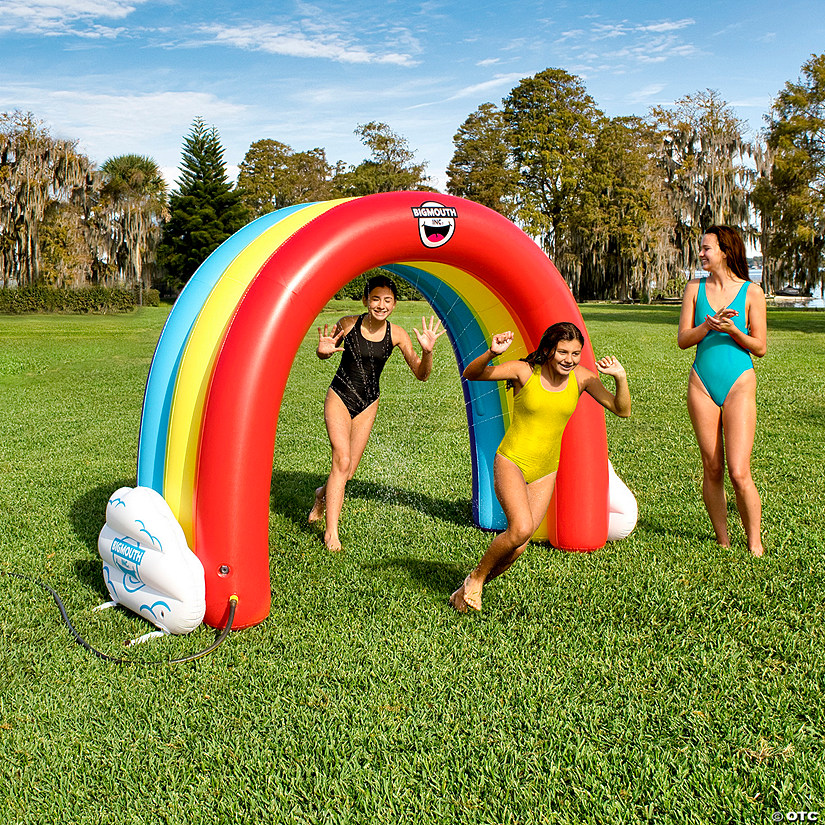 Inflatable Bigmouth<sup>&#174;</sup> Rainbow Sprinkler Image