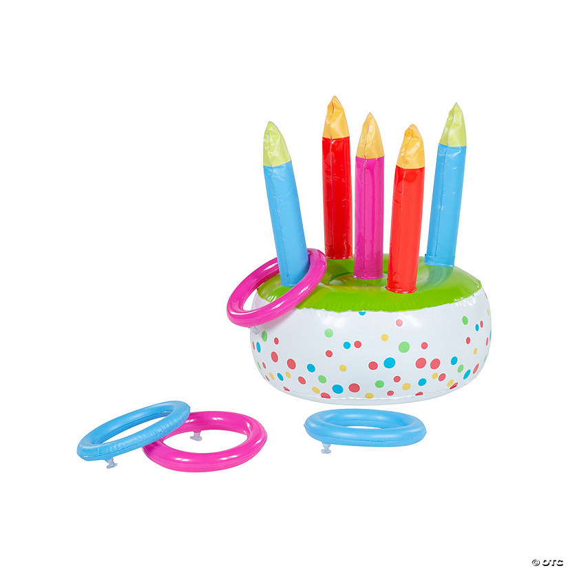 Inflatable Cake Ring Toss Game Image