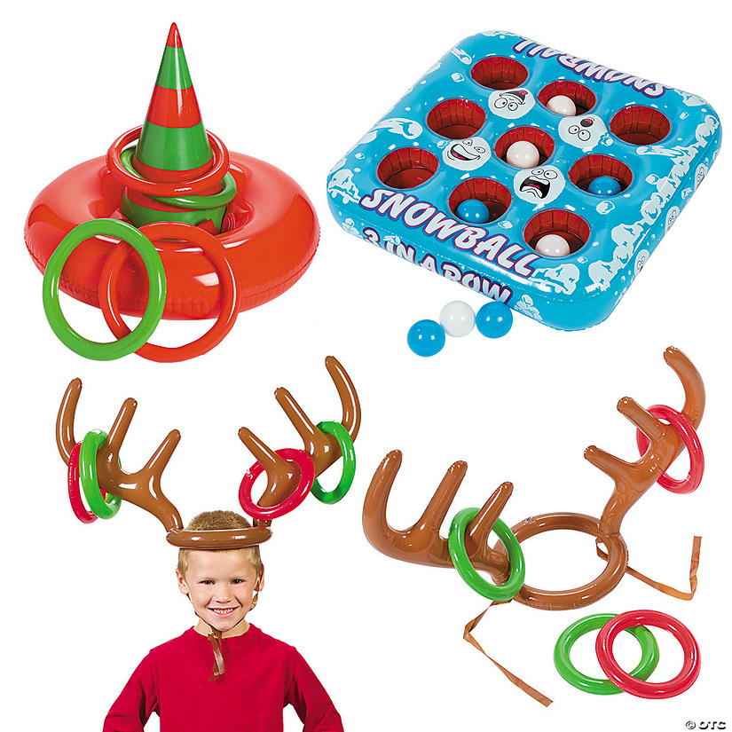 Inflatable Christmas Games Kit Image