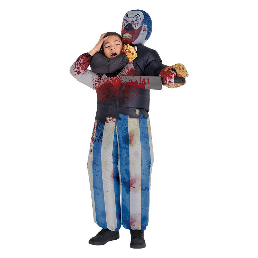 Inflatable Clown Capture Child Costume  One Size Image