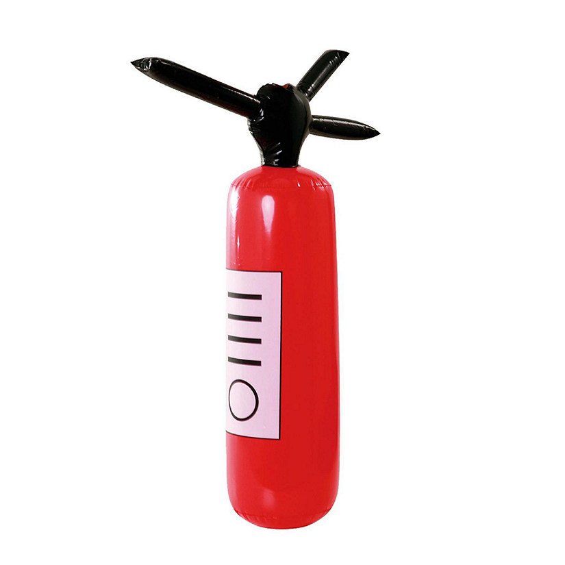 Inflatable Fire Extinguisher Adult Costume Accessory Image