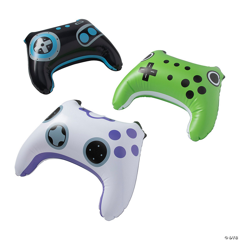 Inflatable Gamer Controllers - 12 Pc. Image
