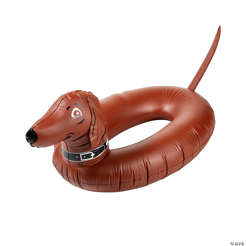 Inflatable GoFloats™ Wiener Dog Raft