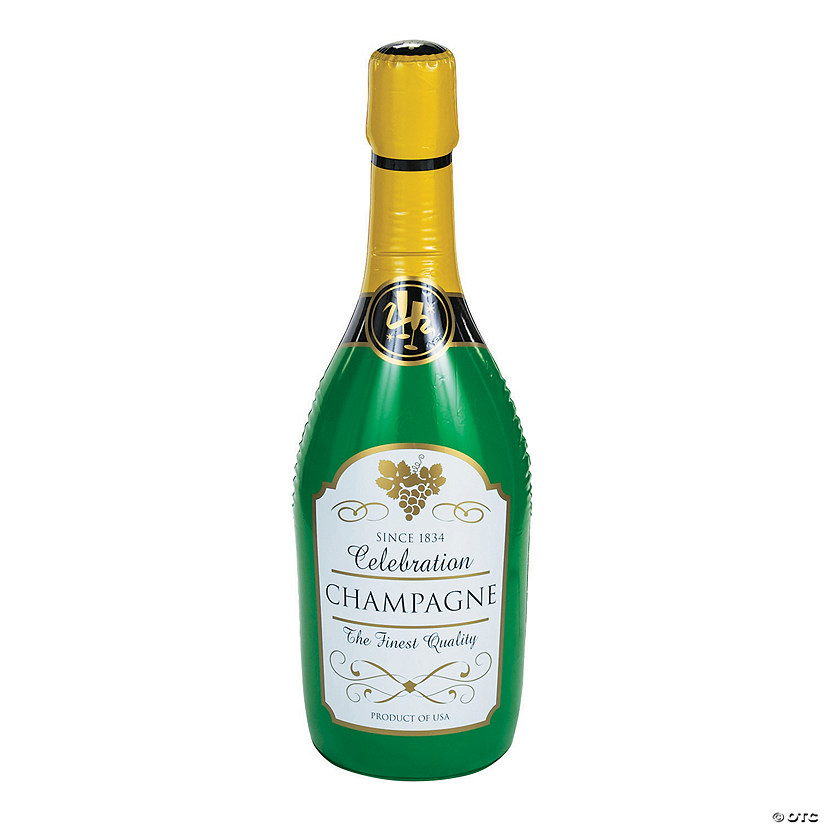 Inflatable Jumbo Champagne Bottle Image
