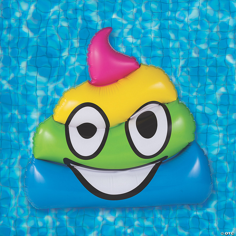 eggplant emoji pool float